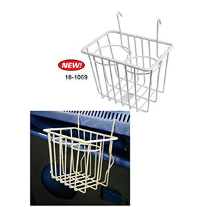 Wire Basket, White, Type 2 55-67