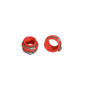 Red Silicone intake boot kit With clamps