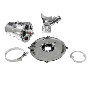 75 AMP Chrome Alternator Conversion Kit 4 PCS