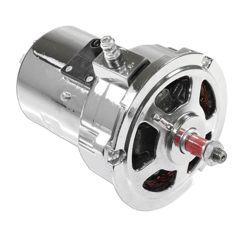 Alternator, 12 Volt, 75 AMP "Chrome"