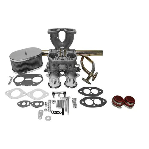 Single 40mm IDF Style Carb Kit, With Manifold ,W/O End Castings