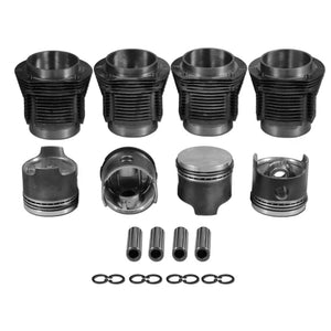 80x64mm 1286cc 36HP Type 1 Hypereutectic Piston & Liner Big Bore Kit