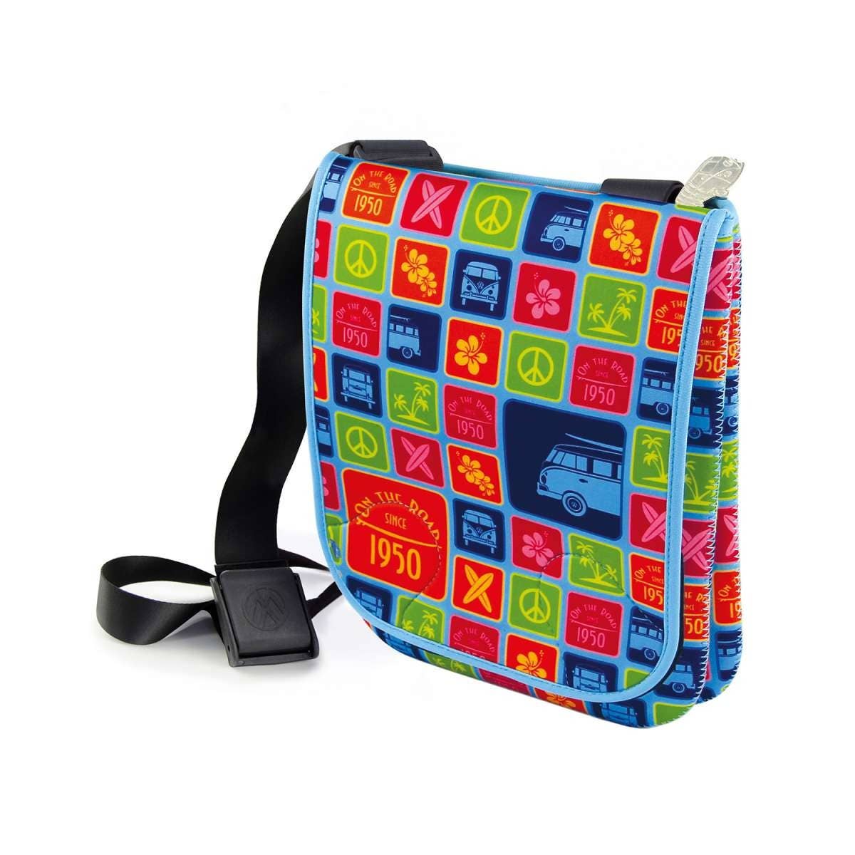 VW T1 Bus Neoprene Small Shoulder Bag for Tablet-PC - Colors