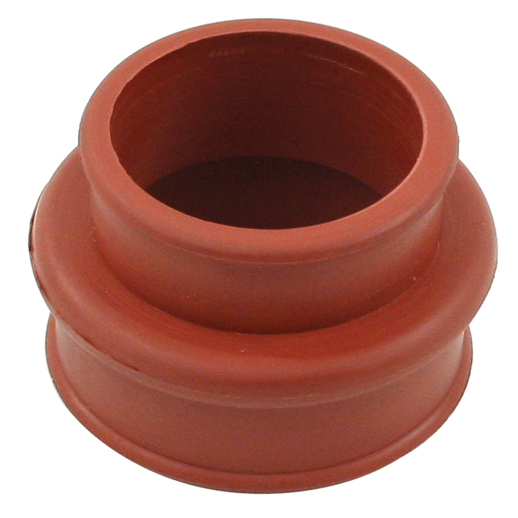 RED RUBBER INTAKE BOOT VW BUG DUAL PORT END CASTING/MANIFOLD, EACH