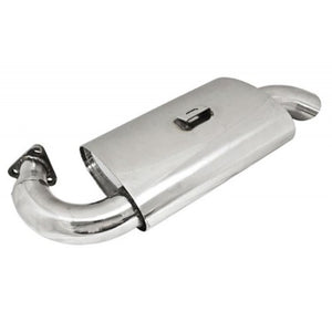 STAINLESS STEEL PHAT BOY MUFFLER FOR P/N 3767 EXTRACTOR