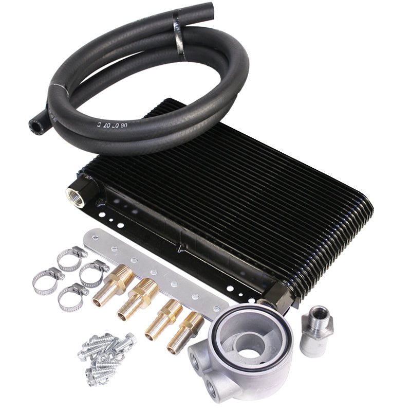 MESA TRU COOL 48 PLATE OIL COOLER KIT WITH SANDWICH ADAPTER