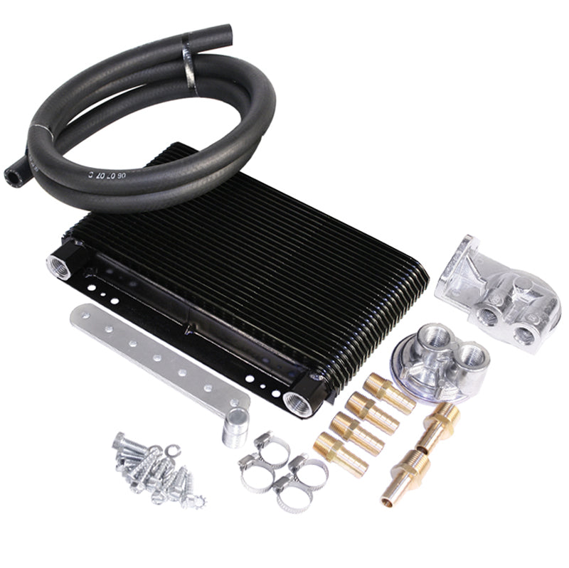 MESA TRU COOL 48 PLATE OIL COOLER KIT WITH BYPASS ADAPTER