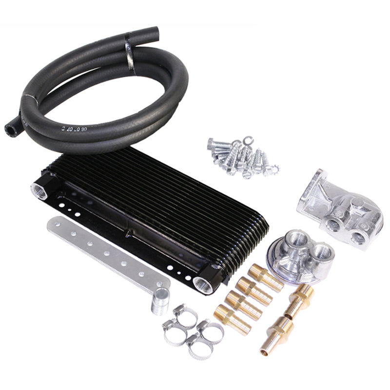 EMPI 9295 MESA TRU COOL 24 PLATE OIL COOLER KIT WITH BYPASS ADAPTER