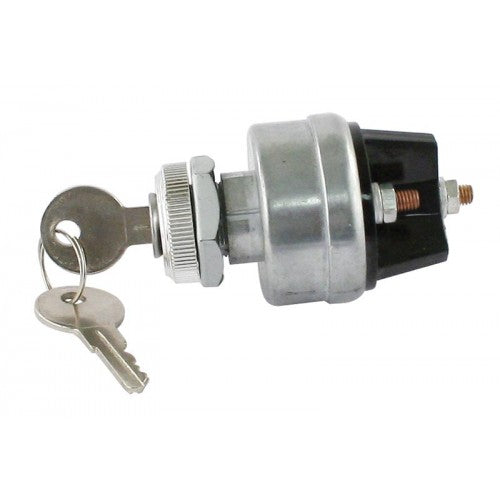 Universal Ignition Switch with Keys for 6 or 12-Volt Systems