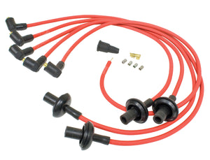 90 Degree Suppressed Ignition Wires, Red, Compatible with VW Type 1-2-3 Engines