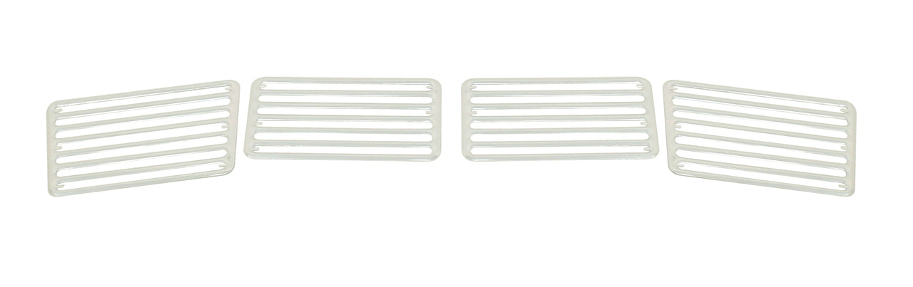 4 Piece Engine Deck Lid Grill, for All Aircooled Beetles