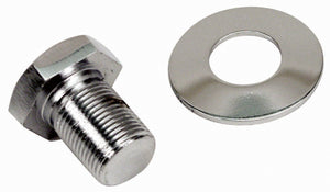 CHROME PULLEY BOLT & WASHER, FOR BOLT-IN SAND SEAL PULLEYS