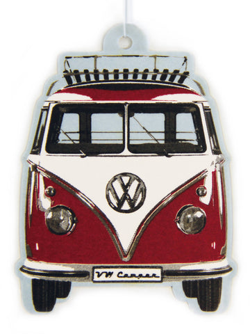 VW T2 Bus Air Freshener - Vanilla/Red