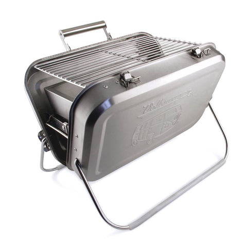 VW Bus portable BBQ Grill - Stainless Steel