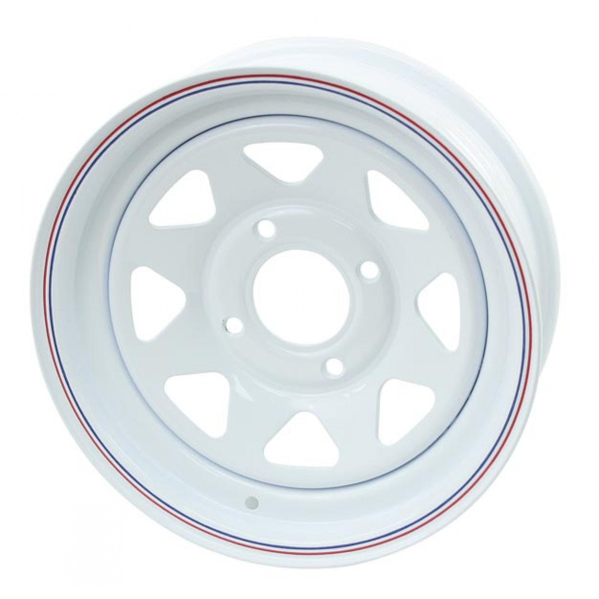 WHITE SPOKE 4 LUG, 6" WIDE