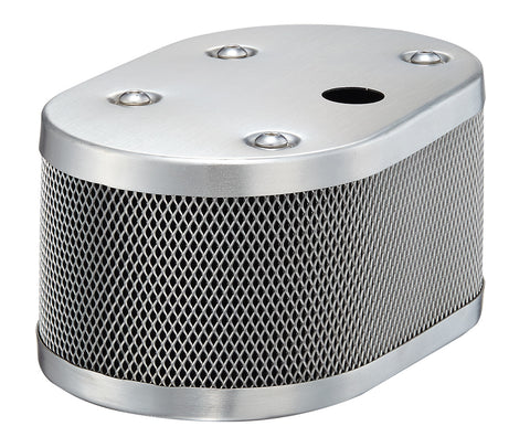 CLASSIC STYLE OVAL MESH AIR CLEANER FOR IDF AND DELLORTO WITH 20MM HOLE