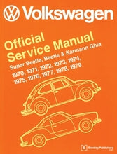 VW TECH BOOK 70-79 SEDAN