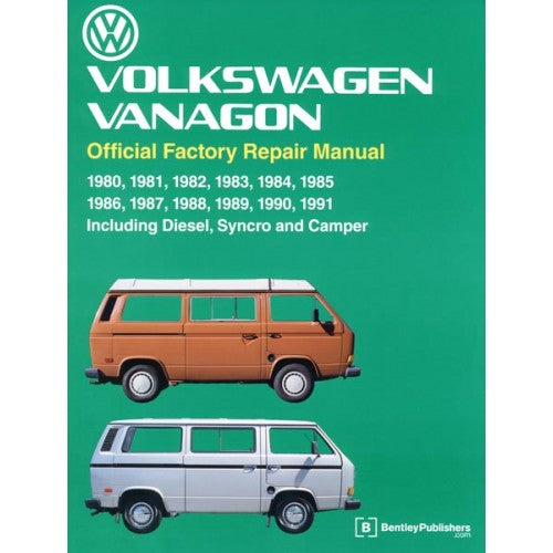 VW Tech Book Vanagon, 80-91