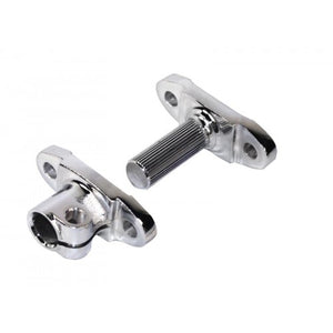 CHROME STEERING COUPLER SET