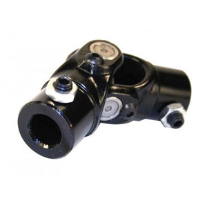 BLACK STEERING U JOINT 7/8" SMOOTH X 5/8" 36 SPLINE