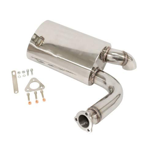 Sideflow Muffler, Stainless, Fits Our 00-3255-0
