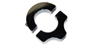 POLISHED ALUMINUM CLAMP BRACKET WITH 3/8"-16 THREAD FOR 1-1/2" TUBE