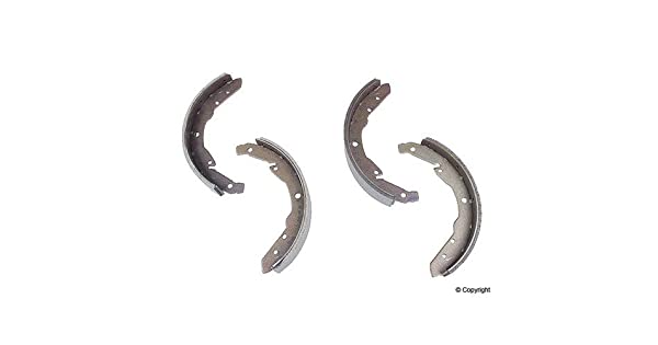 Rear Brake Shoes, Fits Bus 71 Only