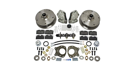 COMPLETE FRONT DISC BRAKE CONVERSION KIT - T2 BUS 1967 ONLY - DESIGNED FOR STOCK SPINDLES ONLY - SOLD COMPLETE KIT WITH MASTER CYLINDER