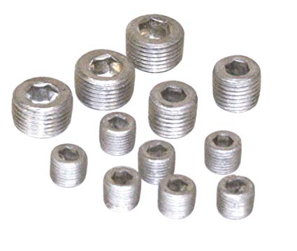 Oil Galley Plug Kit, 12 Pieces