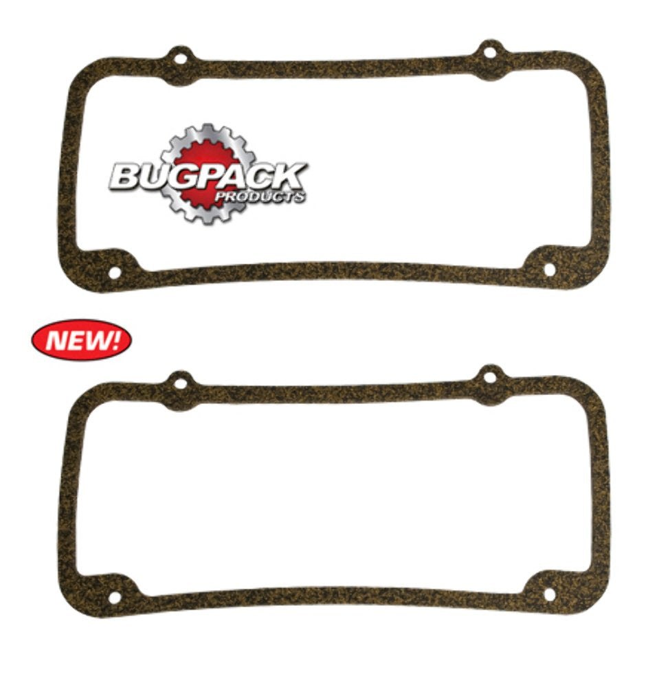 Bugpack Angle Flo Cork Valve Cover Gaskets, Pair