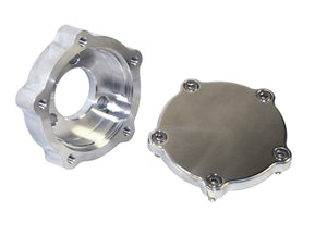 Billet Steering Wheel Adapter, 5 Hole to 3 Hole , Front Mount, 2 pc Kit