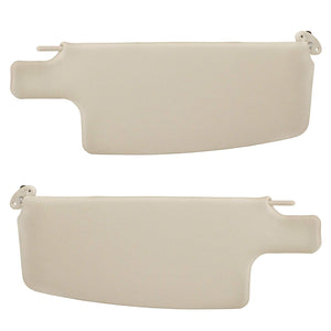 BUG IVORY SUN VISORS 1965-1972 - CONVERTIBLE, PAIR