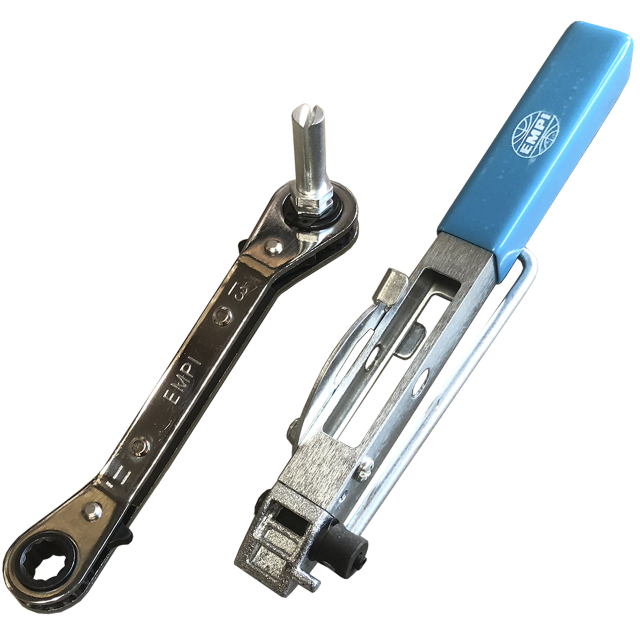 DELUXE CLAMP BANDING TOOL WITH RATCHET AND CUTTER