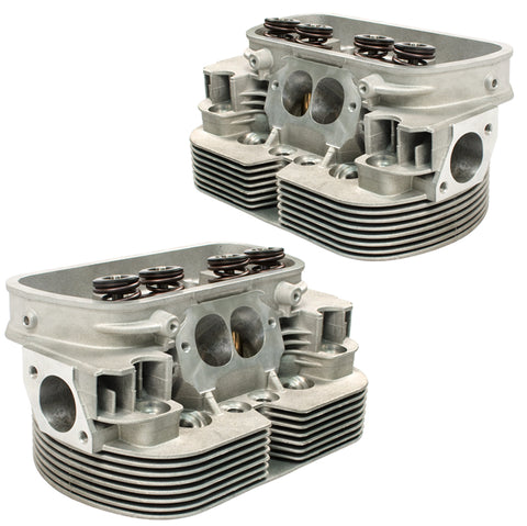 GTV-2 Stage-2 Ported, Pair of Dual Port Cylinder Heads for 90.5/92mm w/42x37.5 Valves