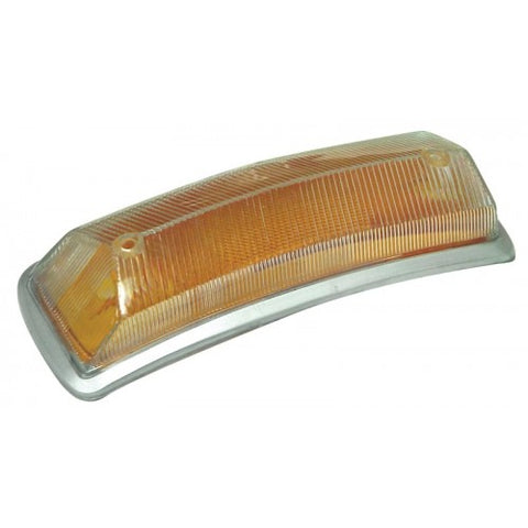 BUS LEFT OR RIGHT AMBER FRONT TURN SIGNAL LENS 1968-1972