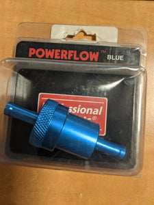 Powerflow Blue 10200 5/16" Barb Fuel Filter