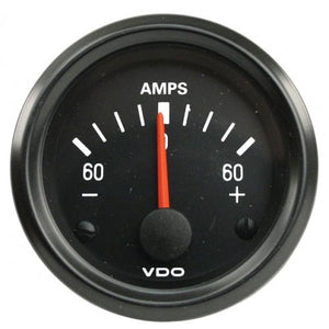 VDO Ammeter Gauge, with Hardware, 30 AMP