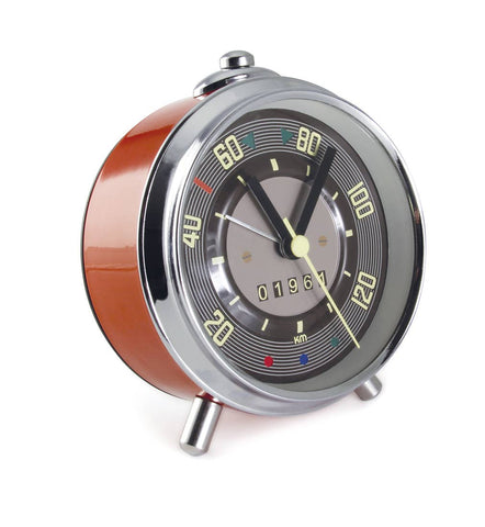 VW Alarm Clock in Speedometer Design - Red