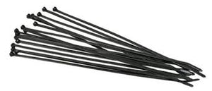 RACK & PINION NYLON TIE 11in (100)/ POLY BAGGED