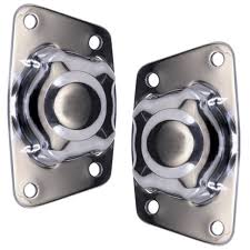 STAINLESS SWING AXLE TORSION CAPS PAIR