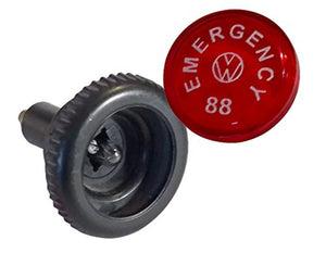 EMERGENCY FLASHER KNOB (WITHOUT LIGHT BULB) READ SPECIAL NOTE BEFORE PURCHASE - STD BEETLE 68-77 - SUPER BEETLE 71-72 -GHIA 68-74 - TYPE-3 68-73 - SOLD EACH