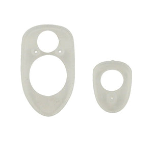 Hood Handle Seals, For Beetle 68-79, Clear 2 pieces