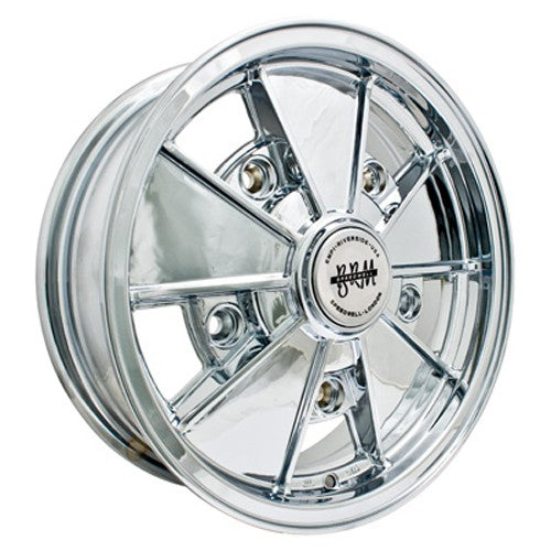 Brm Wheel, All Chrome, 5" Wide, 5 on 205mm VW