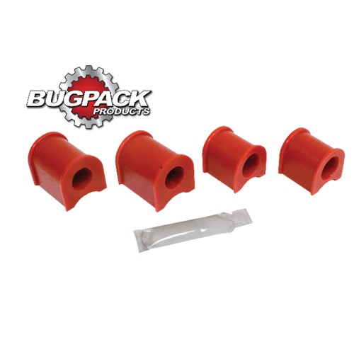 Repl. Bushing Kit, Front 3/4" Bar Link Pin / Ball Joint, Red