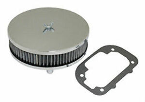 Low Profile Chrome Air Cleaner (Replacement Air Cleaner for 47-0628, 47-0640 & 47-0645 Kits)