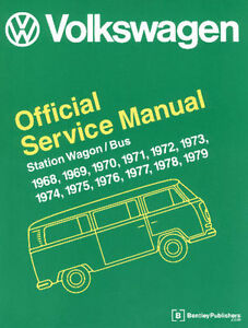 VW TECH BOOK 68-79 BUS
