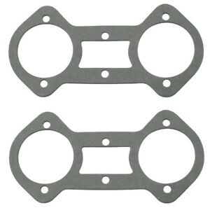 WEBER 48 IDA AIR CLEANER GASKETS WITH VELOCITY STACK SPACERS, PAIR